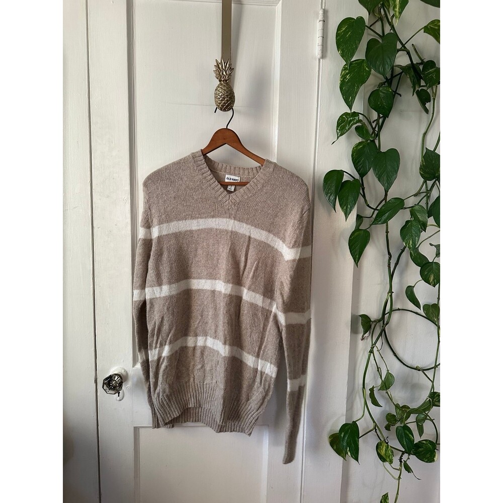 Old Navy size medium, long sleeve V-neck sweater